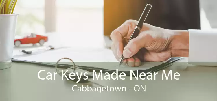 Car Keys Made Near Me Cabbagetown - ON