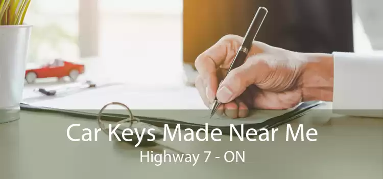 Car Keys Made Near Me Highway 7 - ON