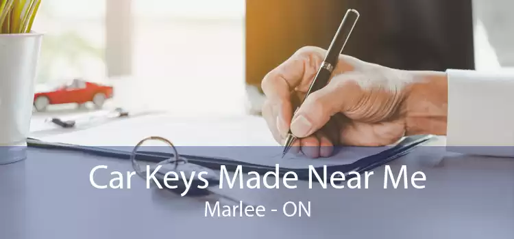 Car Keys Made Near Me Marlee - ON