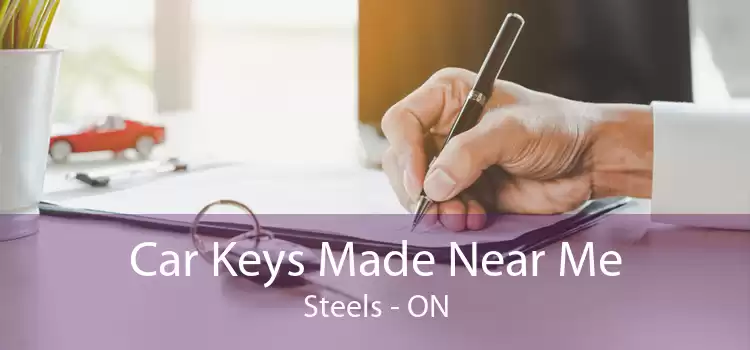 Car Keys Made Near Me Steels - ON