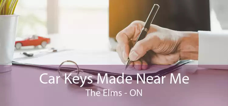 Car Keys Made Near Me The Elms - ON