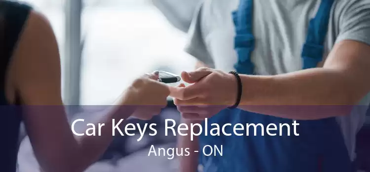 Car Keys Replacement Angus - ON