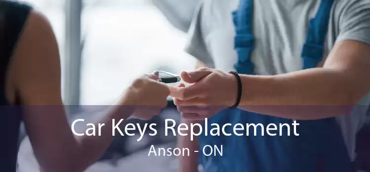 Car Keys Replacement Anson - ON