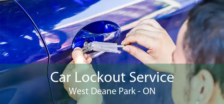 Car Lockout Service West Deane Park - ON