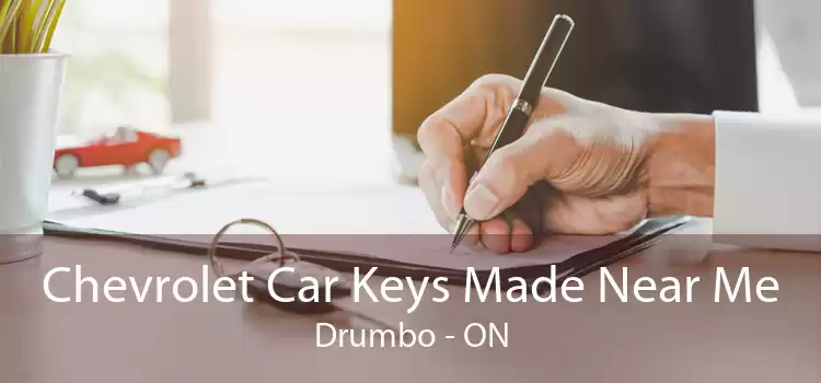 Chevrolet Car Keys Made Near Me Drumbo - ON