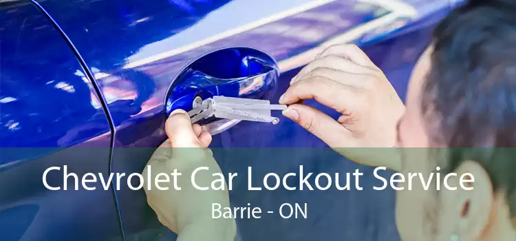Chevrolet Car Lockout Service Barrie - ON