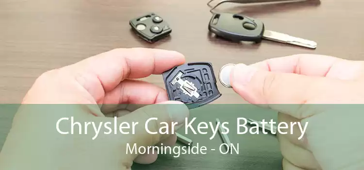 Chrysler Car Keys Battery Morningside - ON