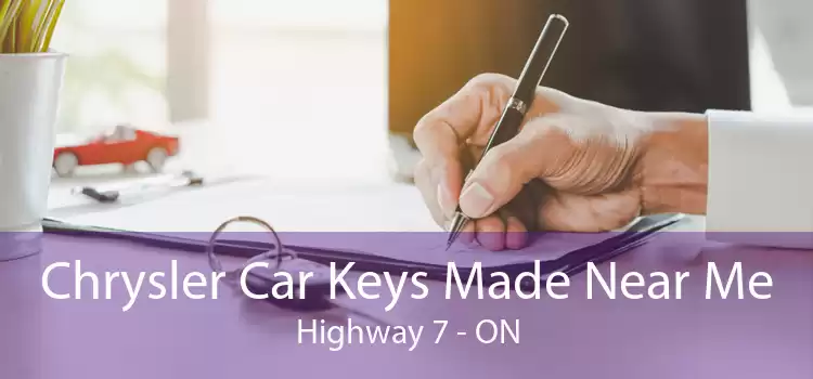Chrysler Car Keys Made Near Me Highway 7 - ON