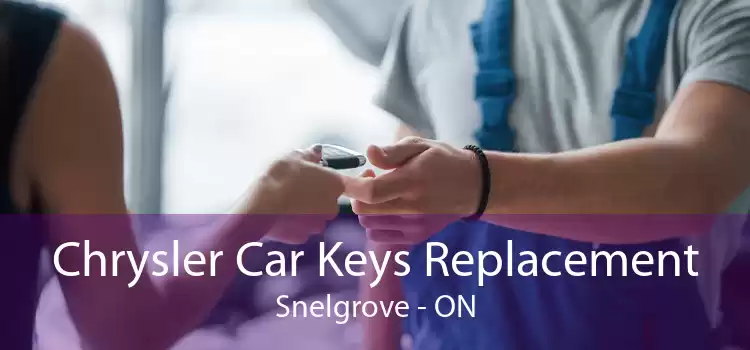 Chrysler Car Keys Replacement Snelgrove - ON