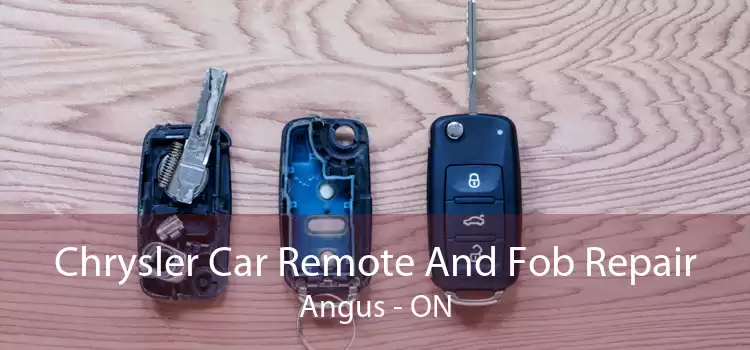 Chrysler Car Remote And Fob Repair Angus - ON