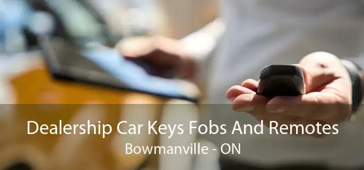 Dealership Car Keys Fobs And Remotes Bowmanville - ON