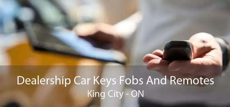 Dealership Car Keys Fobs And Remotes King City - ON