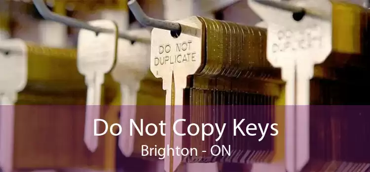 Do Not Copy Keys Brighton - ON
