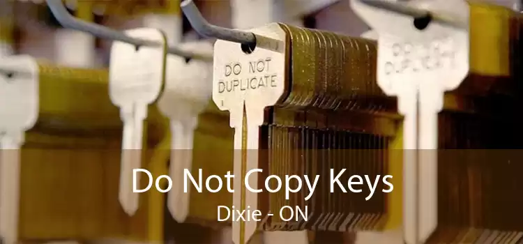 Do Not Copy Keys Dixie - ON