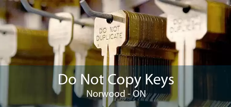 Do Not Copy Keys Norwood - ON