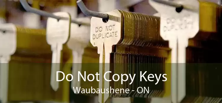 Do Not Copy Keys Waubaushene - ON