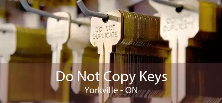 Do Not Copy Keys Yorkville - ON