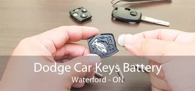 Dodge Car Keys Battery Waterford - ON