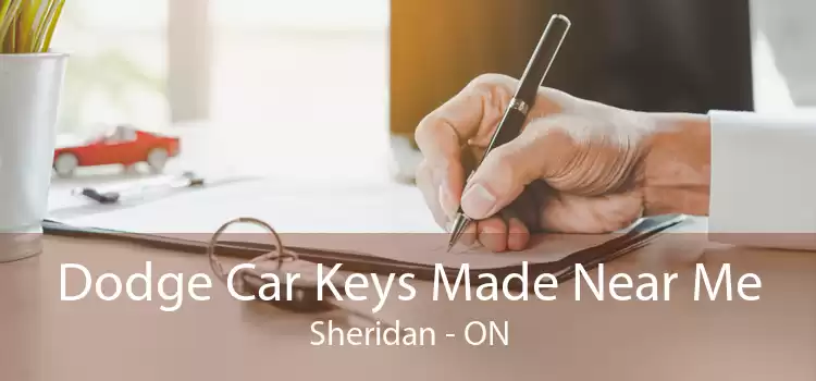 Dodge Car Keys Made Near Me Sheridan - ON