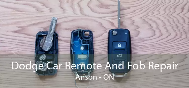 Dodge Car Remote And Fob Repair Anson - ON