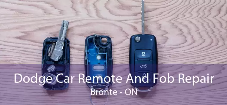 Dodge Car Remote And Fob Repair Bronte - ON