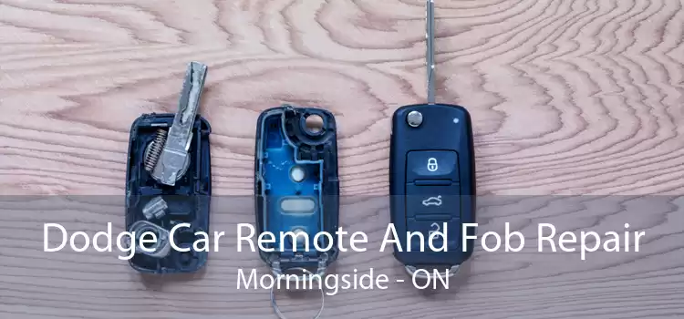 Dodge Car Remote And Fob Repair Morningside - ON