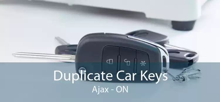 Duplicate Car Keys Ajax - ON