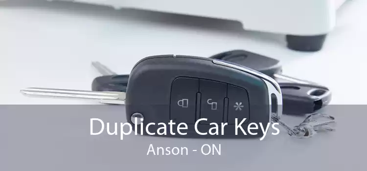 Duplicate Car Keys Anson - ON