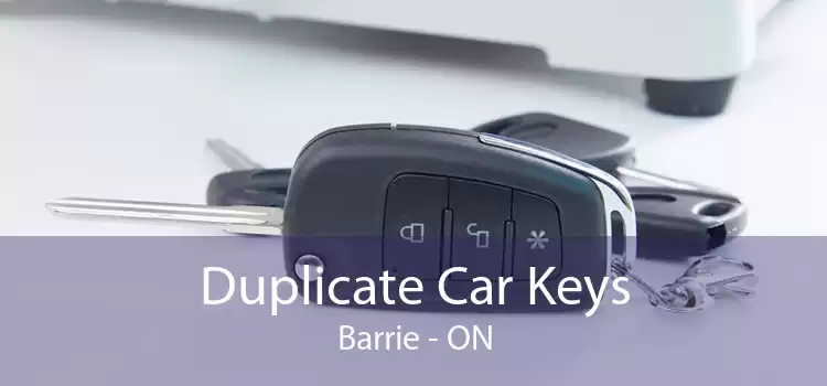Duplicate Car Keys Barrie - ON