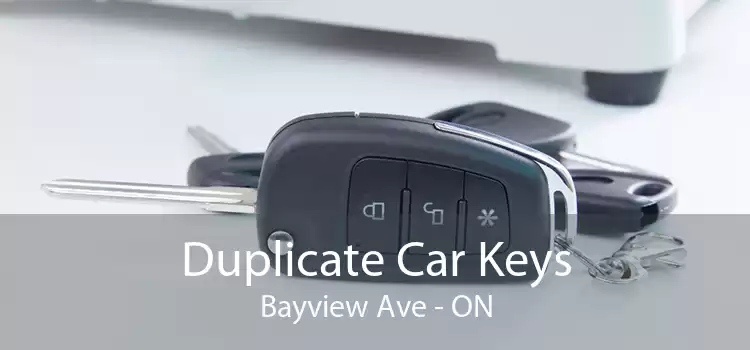 Duplicate Car Keys Bayview Ave - ON