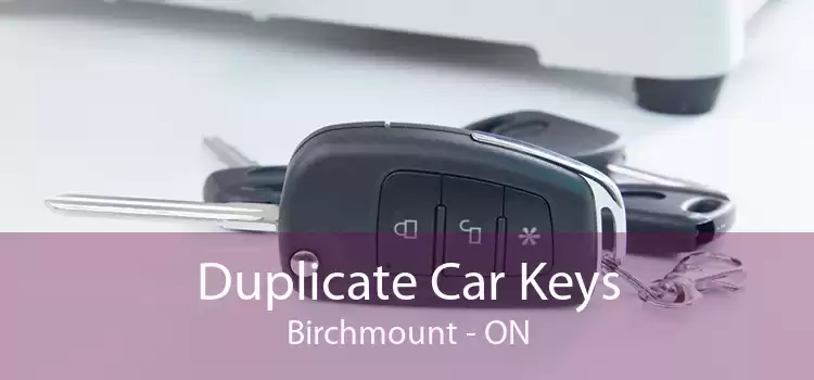 Duplicate Car Keys Birchmount - ON
