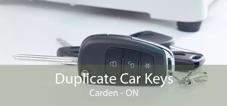 Duplicate Car Keys Carden - ON