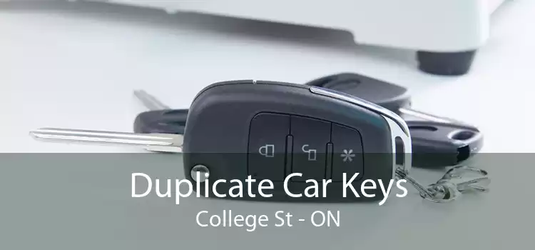 Duplicate Car Keys College St - ON