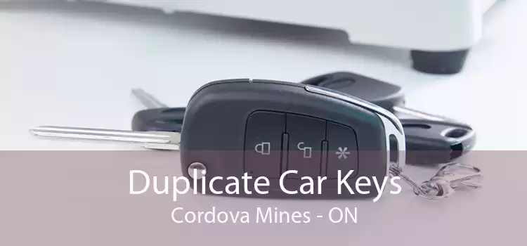 Duplicate Car Keys Cordova Mines - ON
