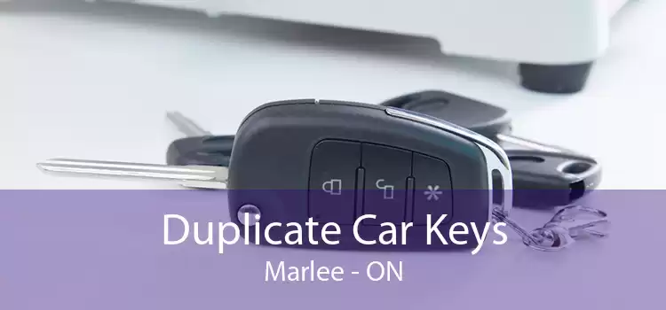 Duplicate Car Keys Marlee - ON