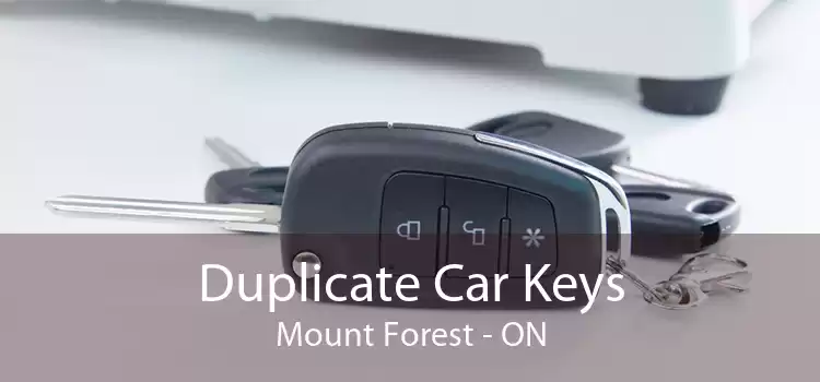 Duplicate Car Keys Mount Forest - ON