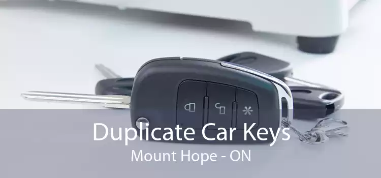 Duplicate Car Keys Mount Hope - ON