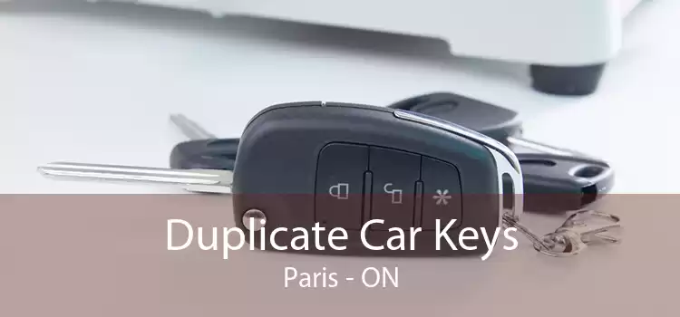 Duplicate Car Keys Paris - ON