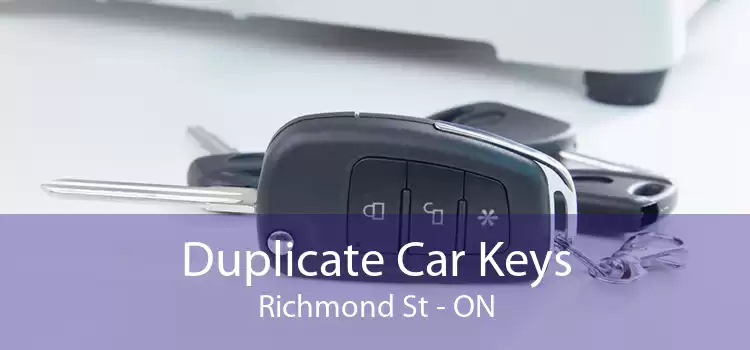 Duplicate Car Keys Richmond St - ON