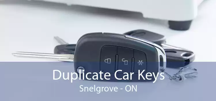 Duplicate Car Keys Snelgrove - ON