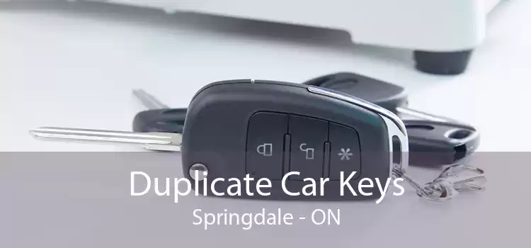 Duplicate Car Keys Springdale - ON