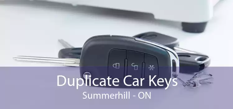 Duplicate Car Keys Summerhill - ON