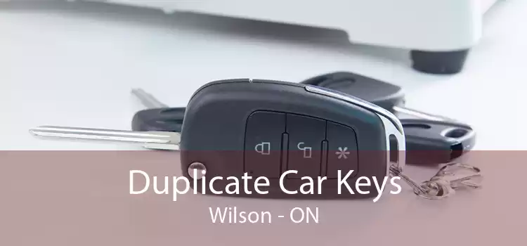 Duplicate Car Keys Wilson - ON