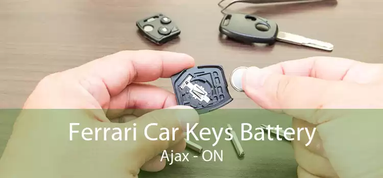 Ferrari Car Keys Battery Ajax - ON
