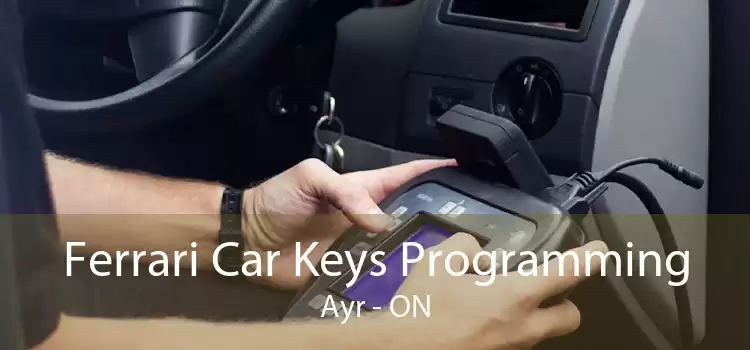 Ferrari Car Keys Programming Ayr - ON