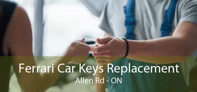 Ferrari Car Keys Replacement Allen Rd - ON