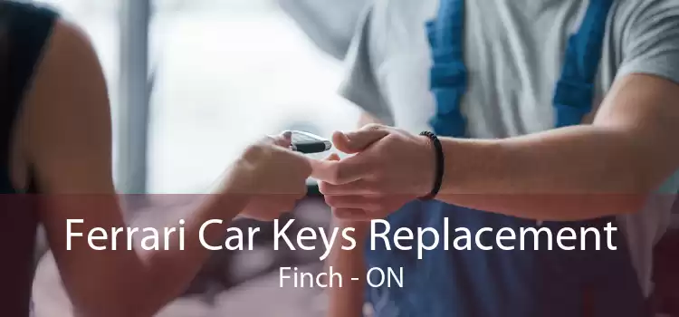 Ferrari Car Keys Replacement Finch - ON