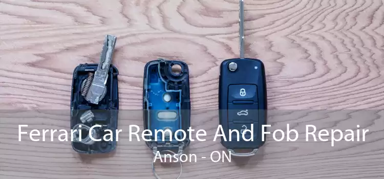 Ferrari Car Remote And Fob Repair Anson - ON