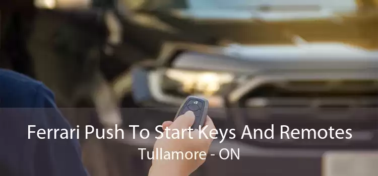 Ferrari Push To Start Keys And Remotes Tullamore - ON