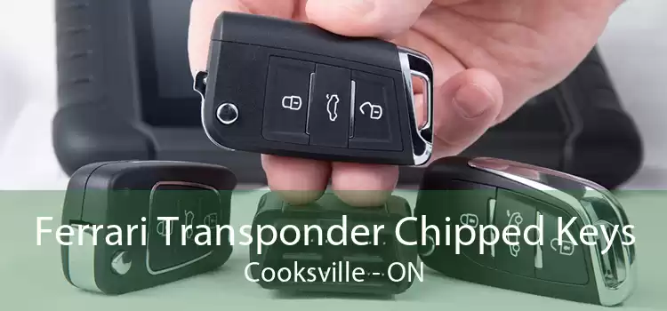 Ferrari Transponder Chipped Keys Cooksville - ON